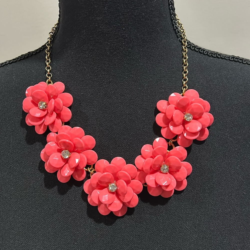 Jcrew Flower Necklace